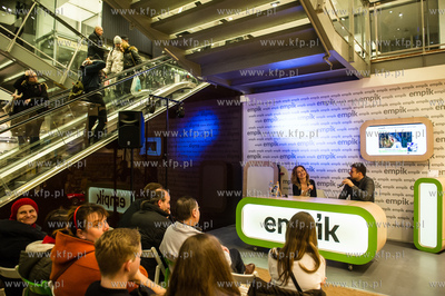 Gdansk. Salon Empik w C.H. Galeria Baltycka. Spotkanie...