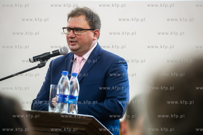 Gdansk. Oliwa. V Liceum Ogolnoksztalcace. Sesja Rady...