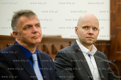 Gdańsk. Sala Herbowa Urzędu Marszałkowskiego. Podpisanie...