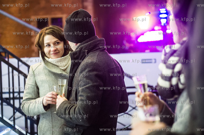 Gdańsk. Targ Węglowy. Zakręcone Walentynki z Kołem...