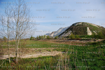 Halda fosfogipsow w okolicy Wislinki i Przegaliny kolo...