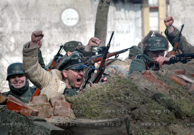 Z okazji obchodow 64 rocznicy walk o wyzwolenie Kolobrzegu...