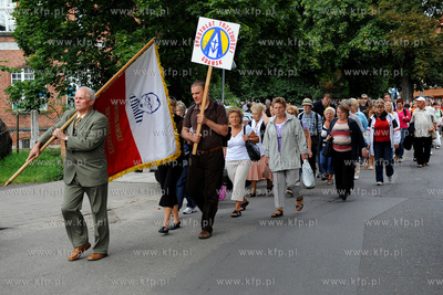 Gdansk. Oliwa. XVII piesza pielgrzymka trezwosci z...
