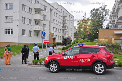 Ok. 100 osob ewakuowano w Gdyni-Obluzu na nowo budowanym...