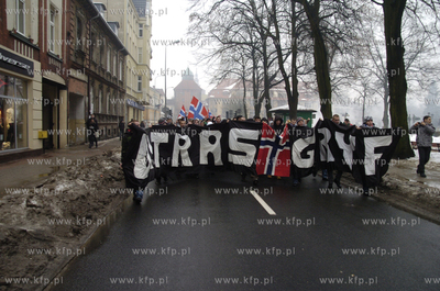 Kibice Gryfa Slupsk aktywnie uczestniczyli w Mistrzostwach...