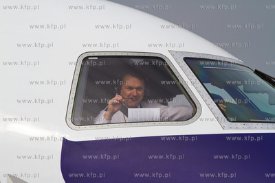 Gdansk Rebiechowo. Najnowsza maszyna Polskich Linii...