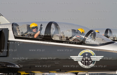 Port Lotniczy Gdansk. Piloci i maszyny L-39C Albatros...