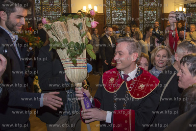 Zaprzysiezenie Roberta Biedronia na prezydenta Slupska.
06.12.2014
Fot....
