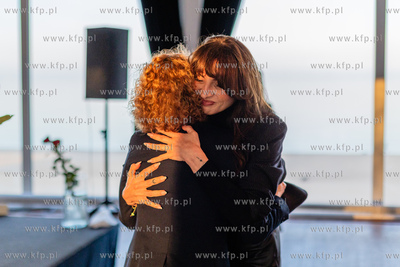 Sopot.  Mamuszki 14.  Prezydent Sopotu Magdalena Czarzyńska-Jachim...