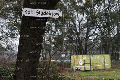 Ulica Kolonia Studentów na gdańskim Chełmie. 
14.01.2025
fot....