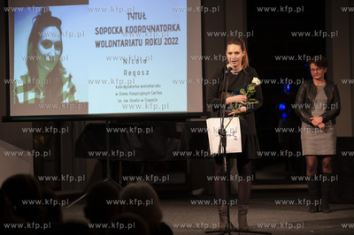 Sopot. Opera Leśna. Uroczysta Gala Sopockiego Wolontariatu.14.12.2022...