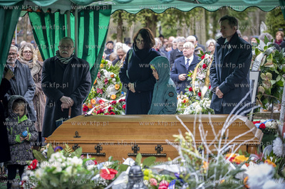 Cmentarz Witomiński w Gdyni. Uroczystości pogrzebowe...