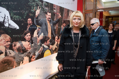 Pierwszy oficjalny polski pokaz filmu Andrzeja Wajdy...