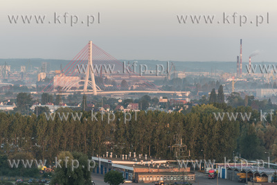 Most wantowy w Gdansku. 25.09.2015 fot. Wojtek Jakubowski...