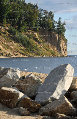Gdynia, Orlowo. Widok na klif. 17.09.2009 fot. Maciej...