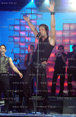 Festiwal Piosenki w Sopocie. Wystep gwiazdy Fesiwalu...