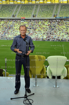 Dzien otwarty nowego gdanskiego stadionu PGE Arena,...