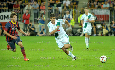 PGE ARENA w Gdansku. Super-Mecz miedzy Lechia Gdansk,...