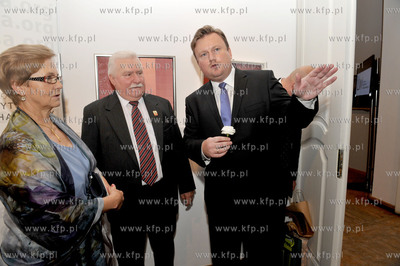 70 urodziny Lecha Walesy w oliwskim Palacu Opatow w...