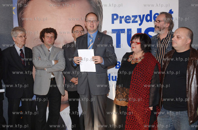 Spotkanie Gdanskiego Honorowego Komitetu Donalda Tuska...