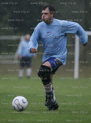 Sopot. Mecz reprezenacji Sopotu z druzyna Orange. nz...