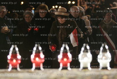 Gdynia.  Obchody rocznicowe wydarzen Grudnia 1970....