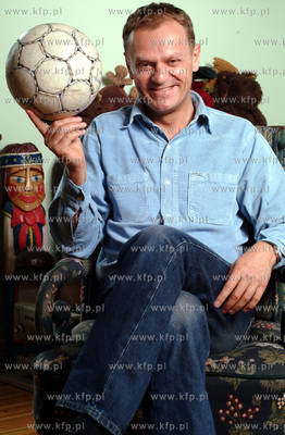 Przewodniczacy Platformy Obywatelskiej Donald Tusk...