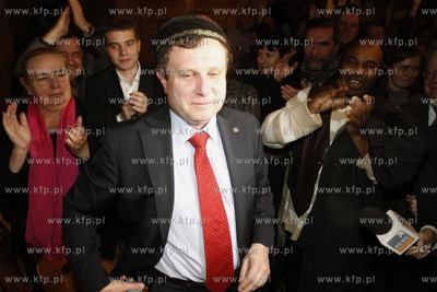 Sopot. Restauracja Harnas. Wieczor wyborczy obozu Jacka...