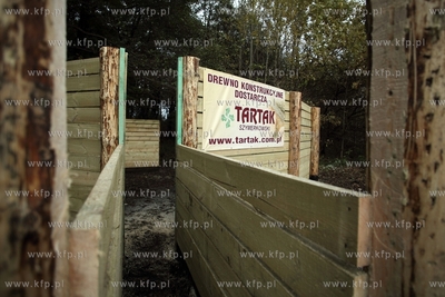 Gdansk. Park Reagana. Montaż odlowni dzikow.
05.11.2012
fot....