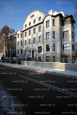 Sopot. Dom przy ul. Antoniego Abrahama.
14.01.2013
fot....