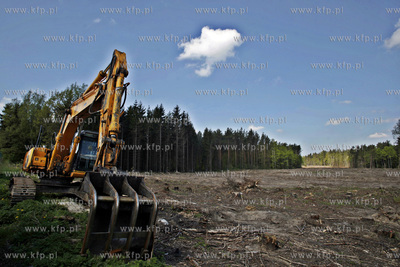 Trasa przyszlej Pomorskiej Kolei Metropolitalnej. Nz....