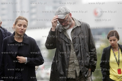 38 Gdynia Festiwal Filmowy. Nz. tworcy filmu Drogowka....