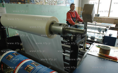 Licytacja majatku kurii gdanskiej. Licytowano foliarke...