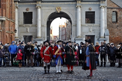 Gdańsk. Plac między Złotą Bramąi Katownią. Historyczna...