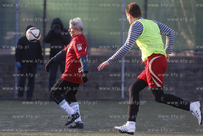 Gdansk. Boisko przy ul. Traugutta.  Sylwestrowy mecz...