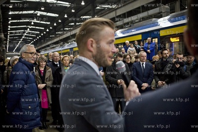 Inauguracyjny przejazd  nowym pociągiem PKP SKM, typu...