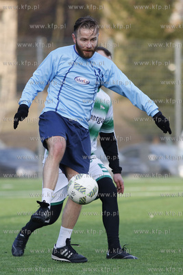 Gdansk. Boisko przy ul. Traugutta.  Noworoczny mecz...