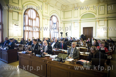 Sesja rady miasta Gdańska. Na zdjęciu 18.12.2017...