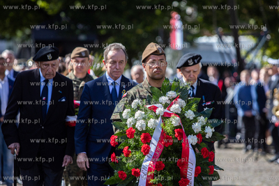 Gdańsk. Pomnik Obrońców Poczty Polskiej. Obchody...