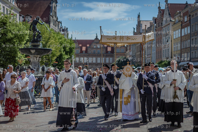 Gdańsk. Cenytralna procesja Bożego Ciała.
30.05.2024
fot....