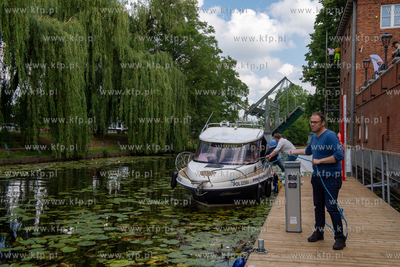 Nowy Dwór Gdański. Uroczyste otwarcie nowej przystani...
