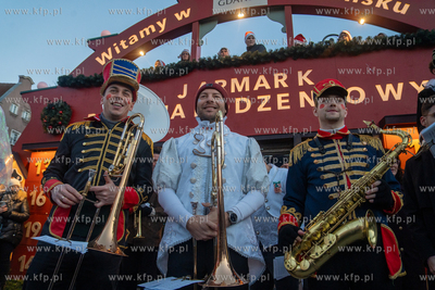 Ceremonia otwarcia Gdańskiego Jarmarku Bożonarodzeniowego....