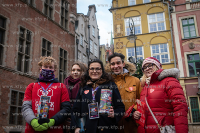 Gdańsk, Długi Targ. 30 Finał Wielkiej Orkiestry...