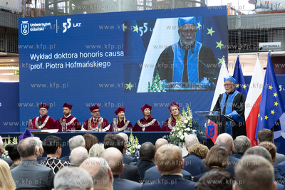 Biblioteka Główna UG. Uroczystość z okazji 55-...