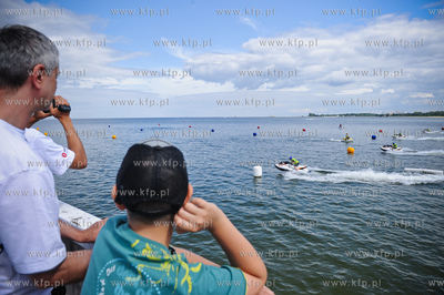 Plaza w Gdansku - Brzeznie . Jetskirace - Mistrzostwa...