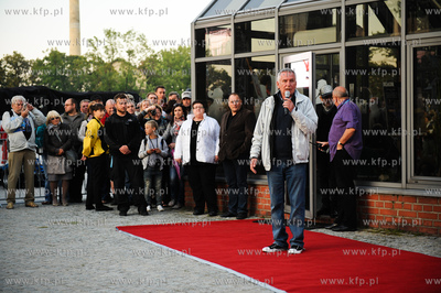 Gdansk. Dziedziniec Polskiej Filharmoni Baltyckiej....