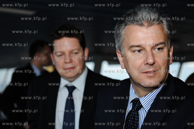 Gdansk. Terminal kontenerowy DCT. Wizyta przedstawicieli...