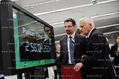 Gdansk. Uroczystosci zakonczenia III etapu rozbudowy...