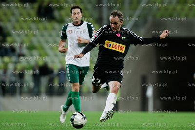 Gdansk. PGE Arena. Mecz towarzyski Lechia Gdansk vs...