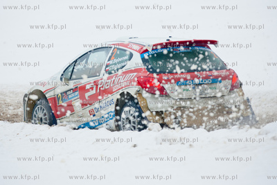 Strzepcz. Odcinek specjalny 8 Rajdu Lotos Baltic Cup....